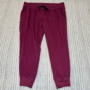 Grey's Anatomy Spandex Stretch Drawstring Cargo Jogger Scrub Pants